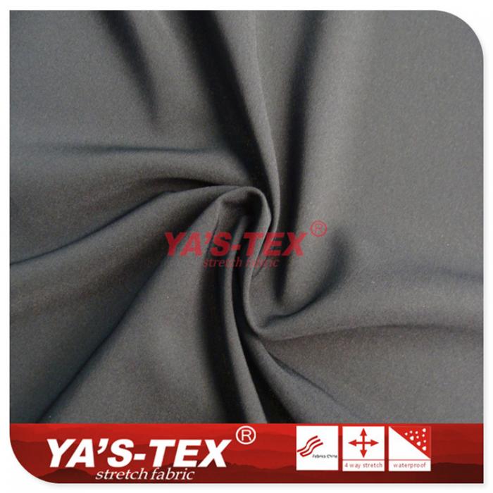 Polyester double four-way stretch, ultra-fine twill【54】