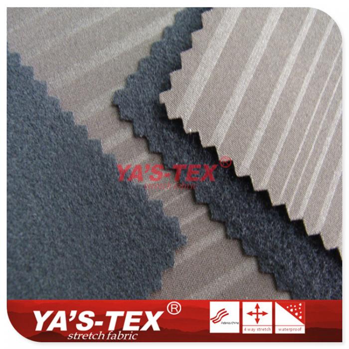 Polyester four-way elastic composite fleece, double-layer composite【D6】