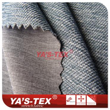 Polyester four-way stretch, jacquard twill【S5911】