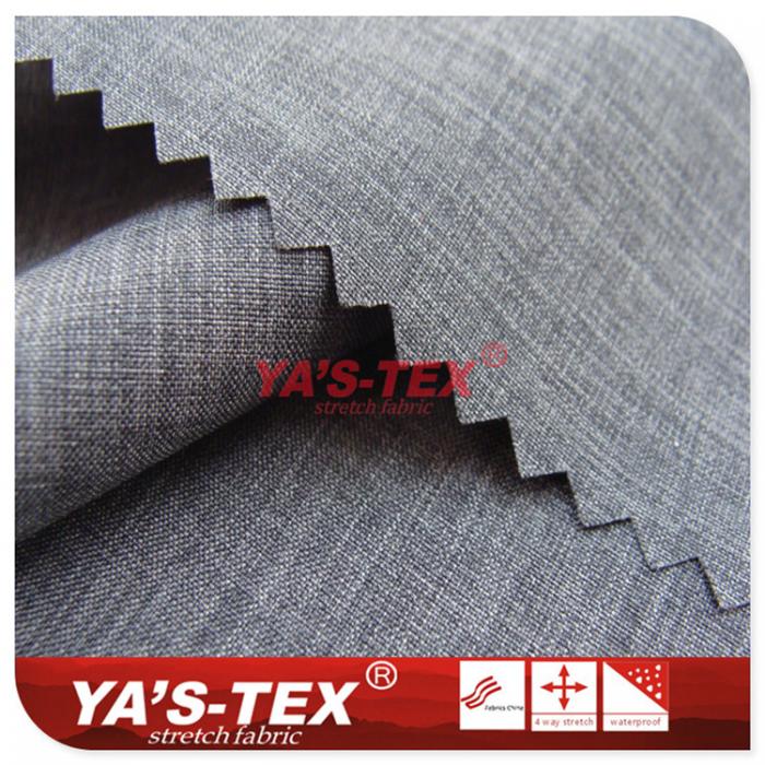 Ultra-thin polyester non-elastic, two-color cation【S4119】