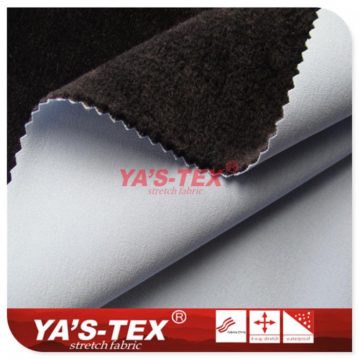 Polyester four-way stretch composite hair-cloth【C3011-6】