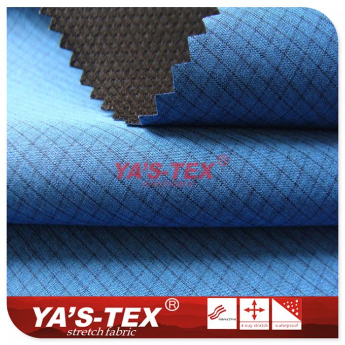 Ultra-thin soft shell composite fabric, polyester lattice without stretch【C3011-17】