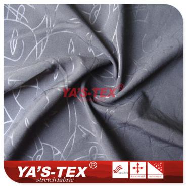 Polyester four-way stretch, special embossing process【YS043】