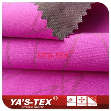 polyester nonelastic, 30D Tricot, reflective printing【H3547】