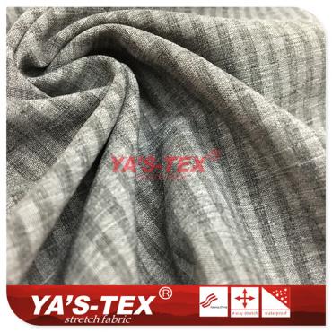 Two-color cationic four-way stretch fabric, 50D polyester【YSL013】