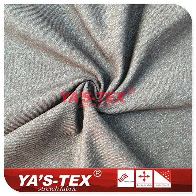 Two-color cationic polyester no-stretch fabric【YSD032】