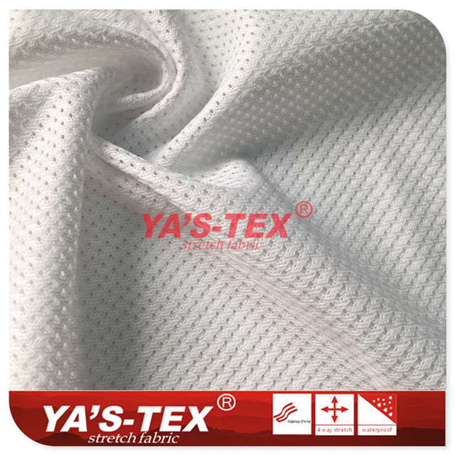 Mesh cloth, polyester knitted stretch【YSW012】