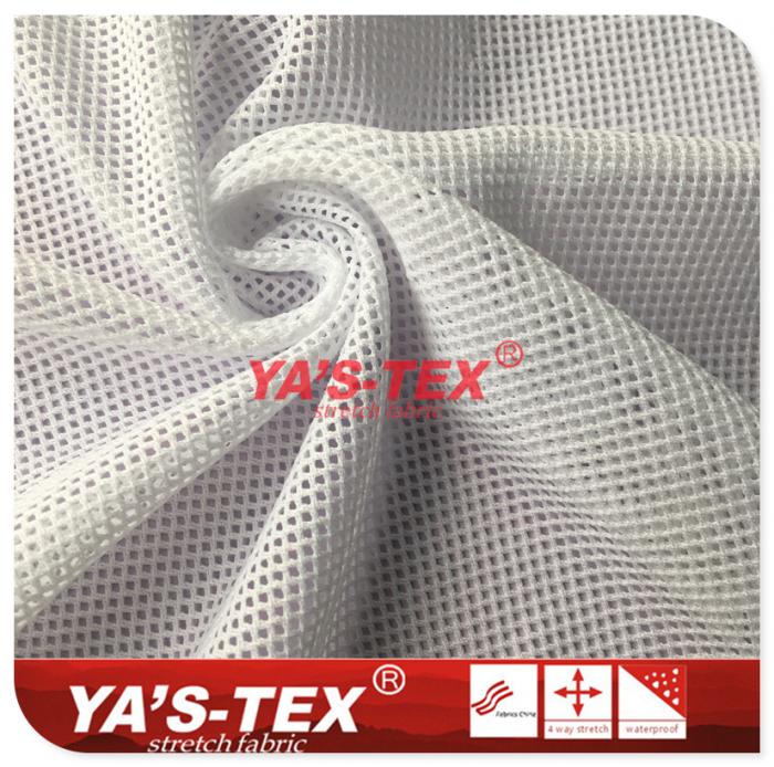 Polyester mesh fabric, knitted stretch【YSW011】