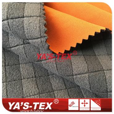 Four-way stretch composite fleece,  cationic【YSF016】