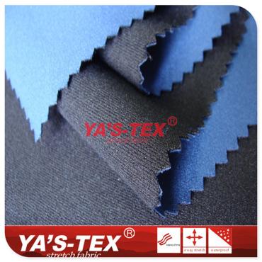 75D semi-gloss mechanical elastic composite knit fabric, waterproof soft shell fabric, high elastic yarn【YSF024】