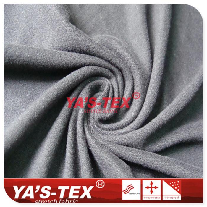Cationic two-color knitted fabric, woolen felt fabric, soft and wear-resistant【YSD8012】