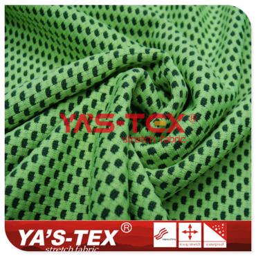 Cold feeling function, large honeycomb knitted fabric【YSD10009】