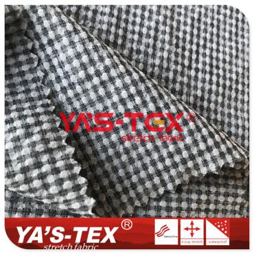 Polyester Yarn-Dyed Plaid, 0.15 Lattice Pork Pyramid Sydney, Summer Clothing Fabric【S4082】