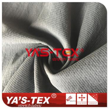 Nylon horizontal lattice four-way stretch, plaid fabric, spandex stretch sportswear fabric【YSN001】