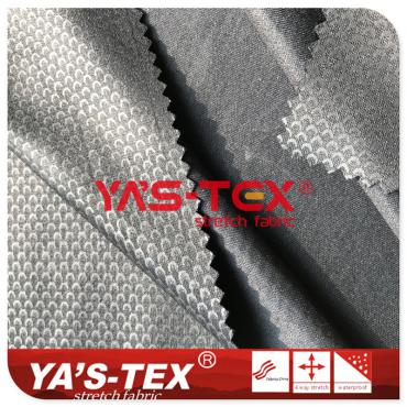 Polyester weft knitted plush fabric, special silver stamping process【X5731】