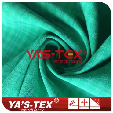 75D polyester four-way stretch, yarn-dyed plaid, outdoor sports stretch fabric【S3063-4】