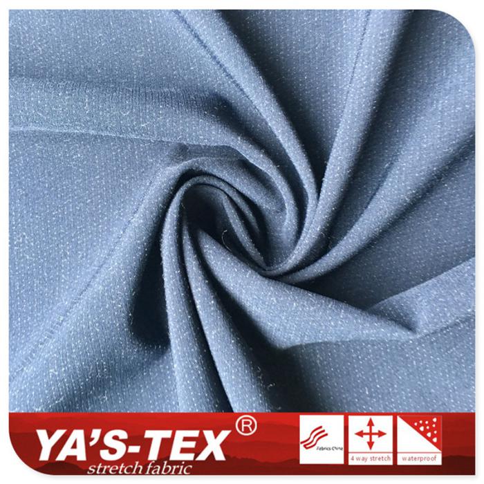 Polyester four-way stretch, jacquard, temperature adjustment, garment fabric【M3126】