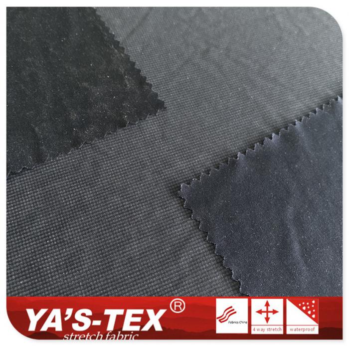 30D weft-knitted polyester knitted fabric, constant temperature functional clothing fabric【K4056】
