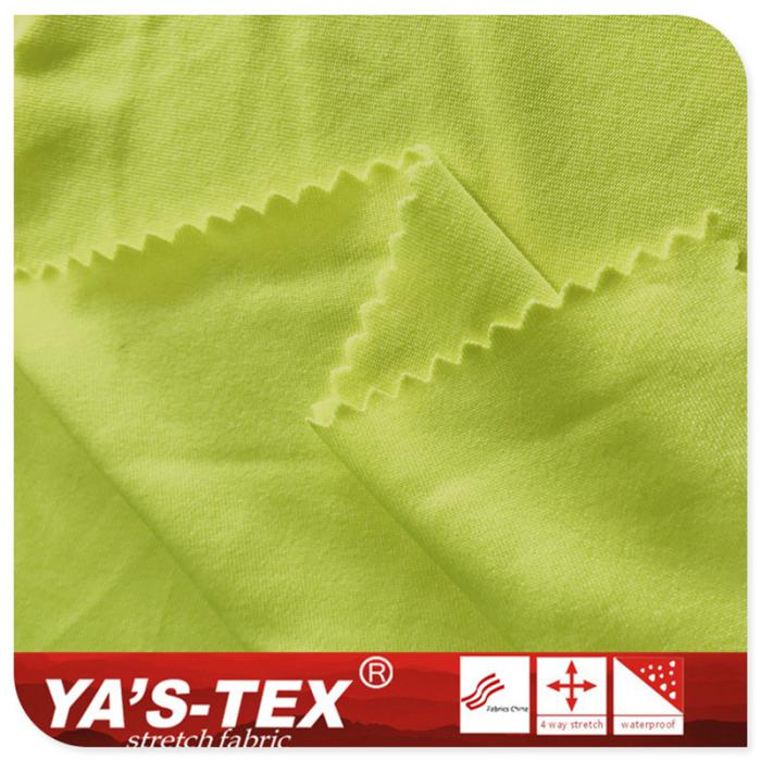 Polyester knitted fabric, weft knitted elastic knitted sportswear fabric【YSZ7168】