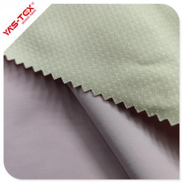 Polyester twill with polyester butterfly net cloth【C2011】