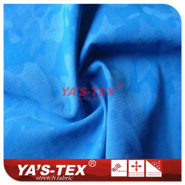 Polyester four-way stretch, point jacquard【YS039】