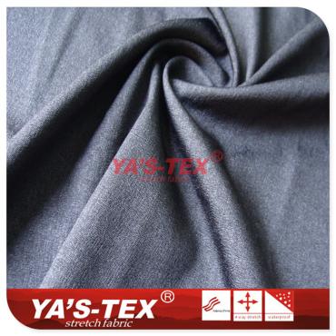 Polyester twill four-way stretch, special lines embossed【YS044】