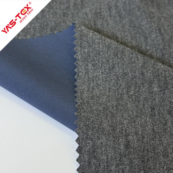 Polyester-spandex Wool Knitted Fabric【H275】 Polyester-spandex Wool Knitted Fabric【H275】